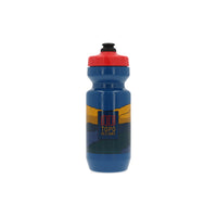 Topo Designs x Specialized Purist 22oz cycling Water Bottle in "Tide" blue.