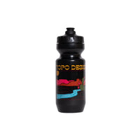 Topo Designs x Specialized Purist 22oz cycling Water Bottle in "Cactus" black.